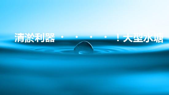 清淤利器！大型水塘清淤設(shè)備廠家揭秘，如何讓水塘恢復(fù)清澈如鏡？